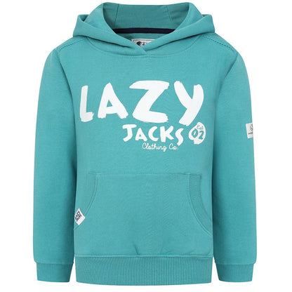 Jade - Front - Lazy Jacks Childrens-Kids Established Hoodie