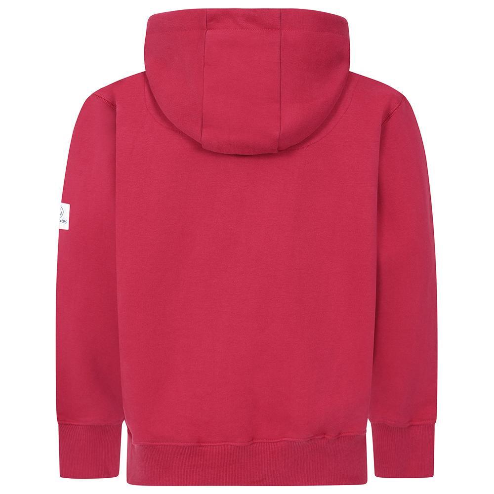 Crimson - Back - Lazy Jacks Childrens-Kids Established Hoodie