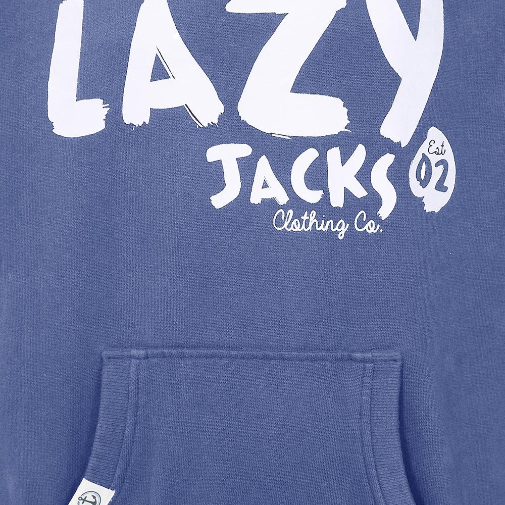 Denim - Side - Lazy Jacks Childrens-Kids Established Hoodie