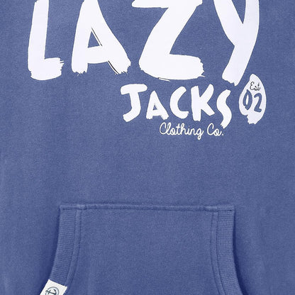 Denim - Side - Lazy Jacks Childrens-Kids Established Hoodie