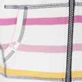 Pastel - Side - Lazy Jacks Girls Pastel Stripes Full Zip Hoodie