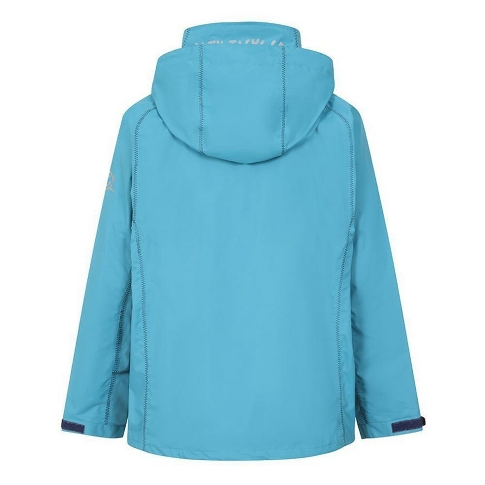 Teal-Teal - Back - Lazy Jacks Mens Nylon Waterproof Jacket