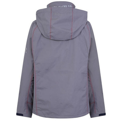 Steel - Back - Lazy Jacks Mens Nylon Waterproof Jacket