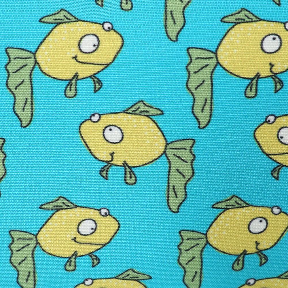 Sky - Side - Lazy Jacks Fish Cosmetic Bag