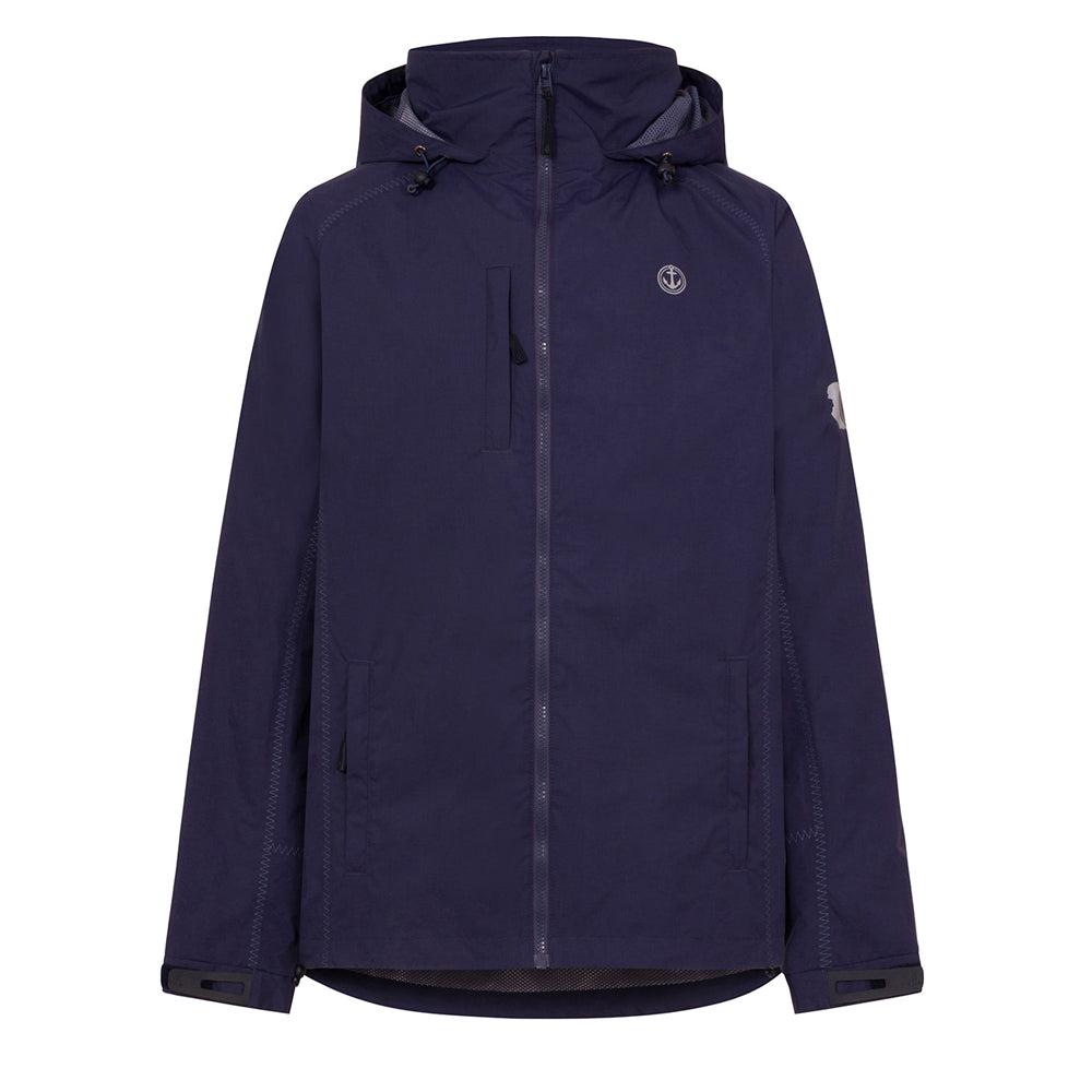 Maritime Blue - Front - Lazy Jacks Mens Waterproof Jacket