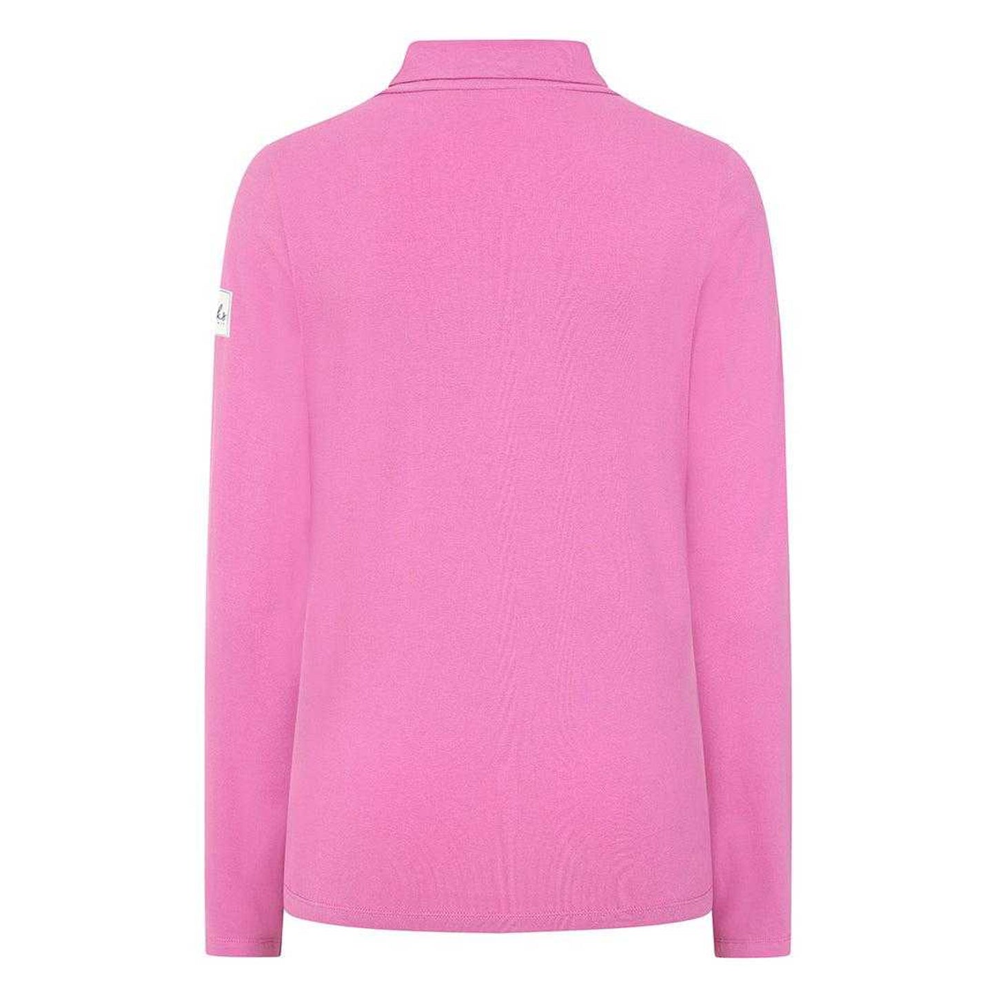 Raspberry - Back - Lazy Jacks Womens-Ladies Twilight Long-Sleeved Fleece Top