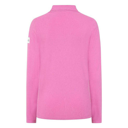 Raspberry - Back - Lazy Jacks Womens-Ladies Twilight Long-Sleeved Fleece Top