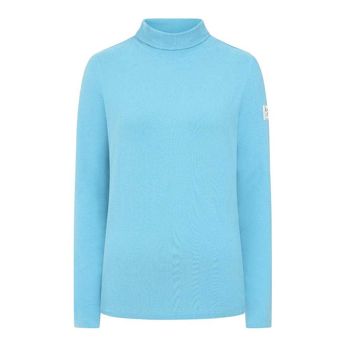 Petrol - Front - Lazy Jacks Womens-Ladies Twilight Long-Sleeved Fleece Top