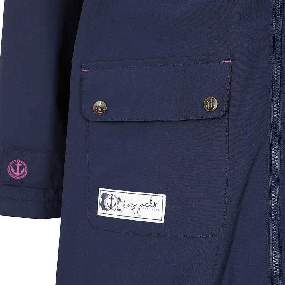 Marine - Lifestyle - Lazy Jacks Womens-Ladies Long Length Waterproof Jacket