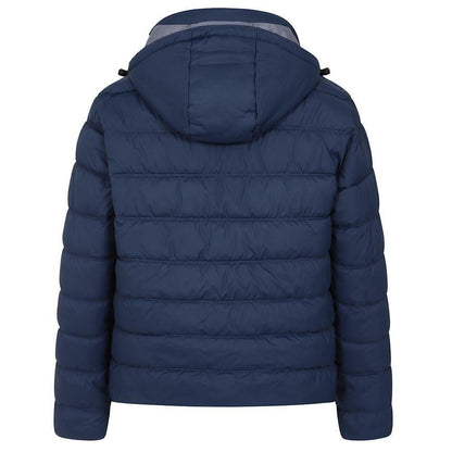 Marine - Back - Lazy Jacks Mens Padded Waterproof Jacket