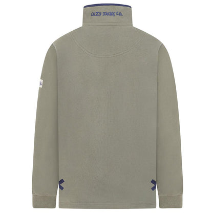 Khaki - Back - Lazy Jacks Womens-Ladies Drawstring Sweatshirt