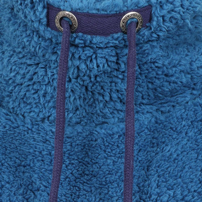 Teal - Side - Lazy Jacks Womens-Ladies Roll Neck Sweatshirt