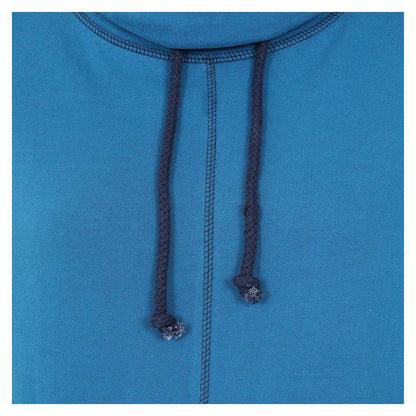 Teal - Side - Lazy Jacks Womens-Ladies Drawstring Sweatshirt