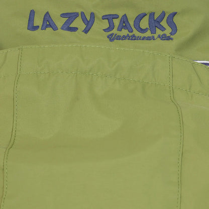 Green - Lifestyle - Lazy Jacks Womens-Ladies Long Length Snug Fit Waterproof Jacket