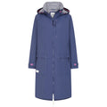 Blue - Front - Lazy Jacks Womens-Ladies Long Length Snug Fit Waterproof Jacket