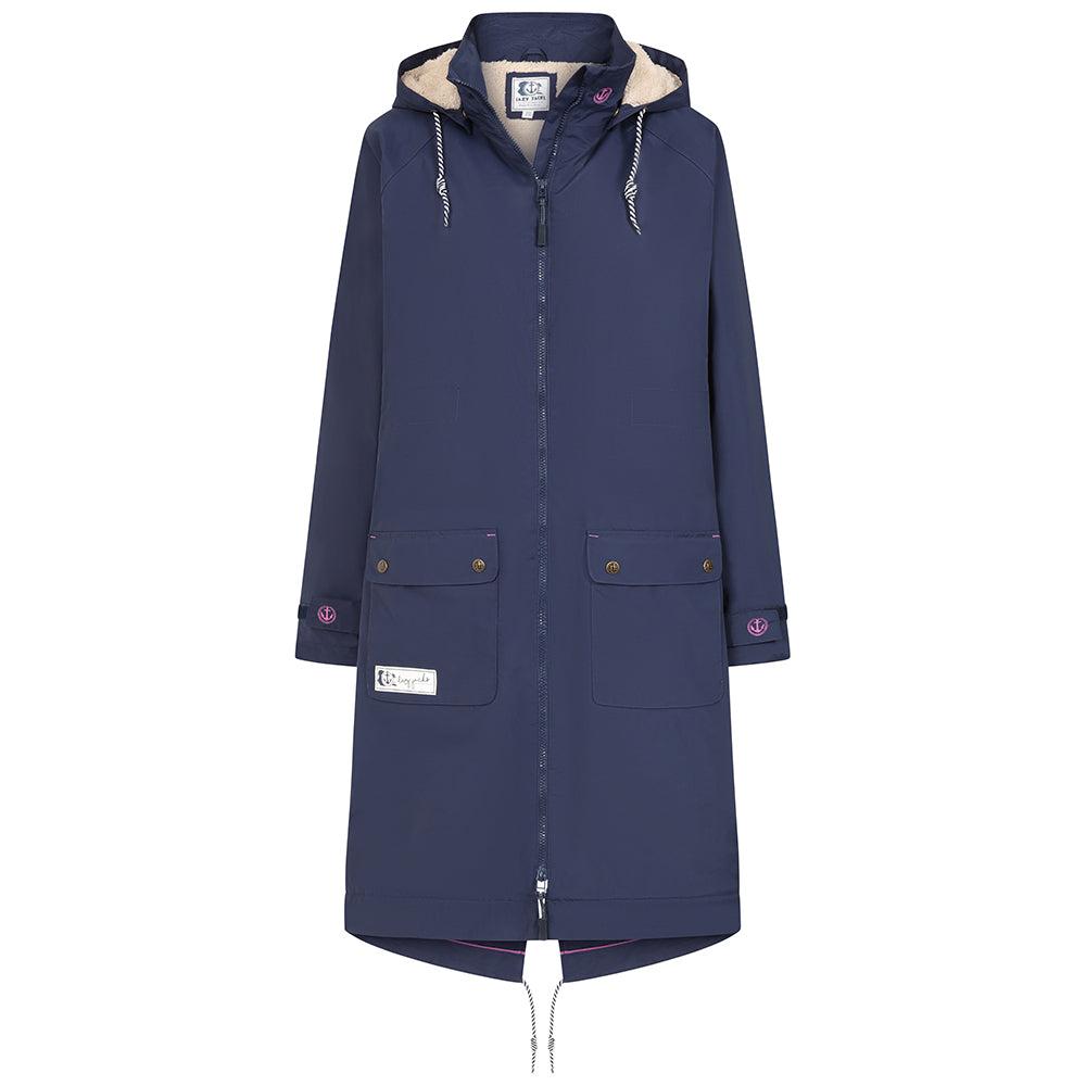 Twilight - Front - Lazy Jacks Womens-Ladies Long Length Waterproof Jacket