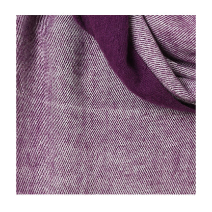 Mauve - Back - Lazy Jacks Colour Block Oversized Blanket Scarf
