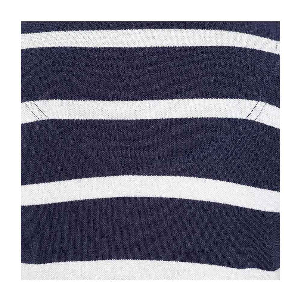 Twilight - Side - Lazy Jacks Womens-Ladies Striped Cotton Pique Polo Shirt