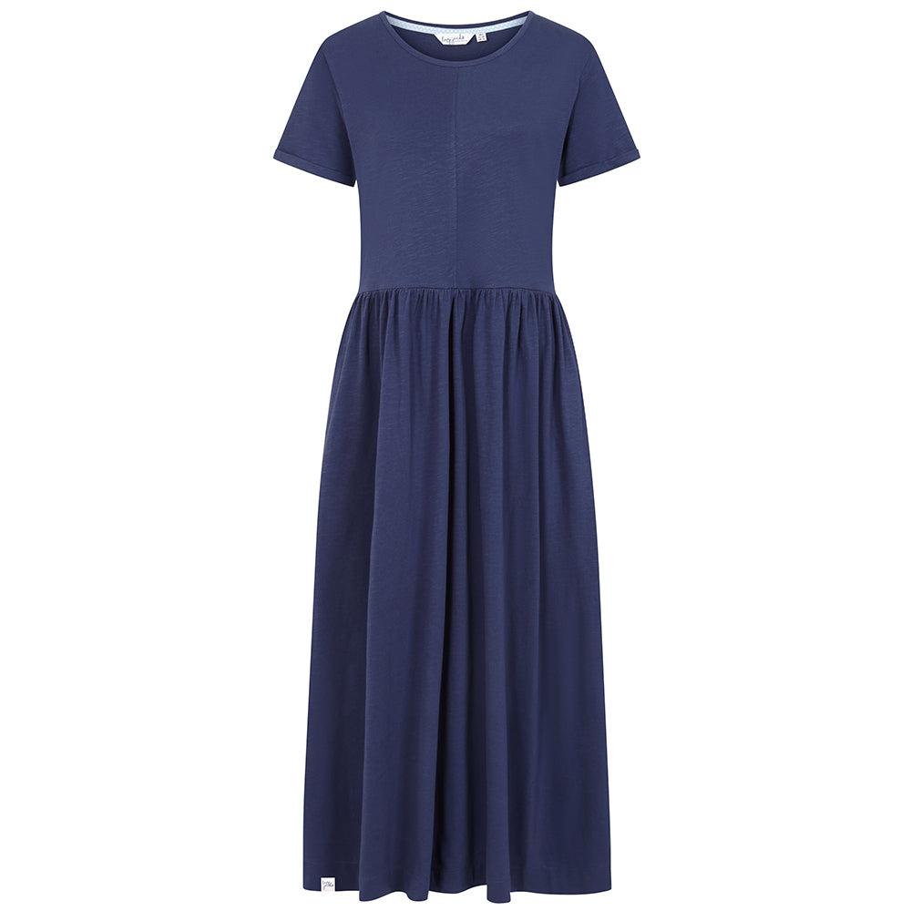 Twilight - Front - Lazy Jacks Womens-Ladies Long Gathered Dress