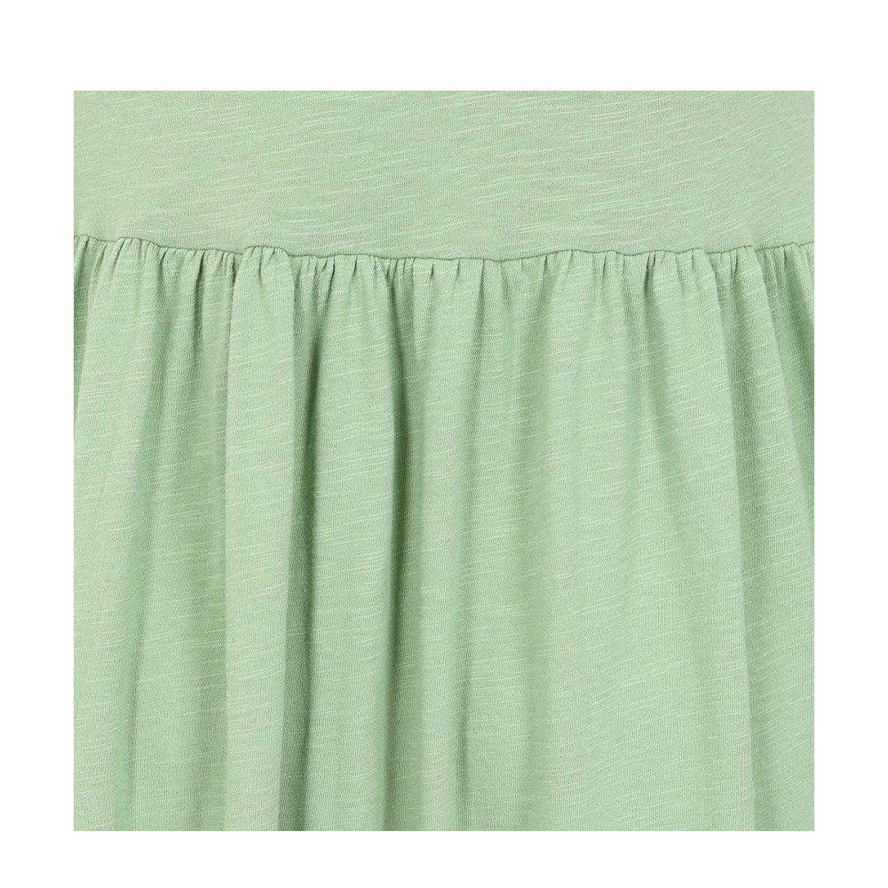Grass Green - Side - Lazy Jacks Womens-Ladies Long Gathered Dress