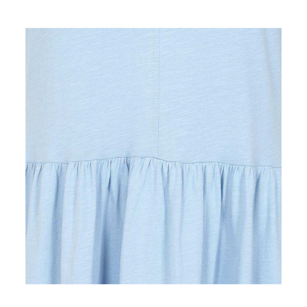 Sky - Side - Lazy Jacks Womens-Ladies Long Gathered Dress