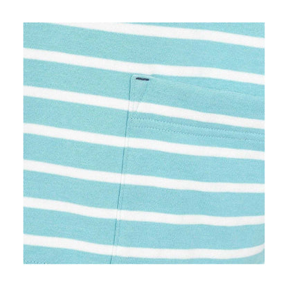 Ocean - Side - Lazy Jacks Womens-Ladies Striped Roll Neck Sweatshirt