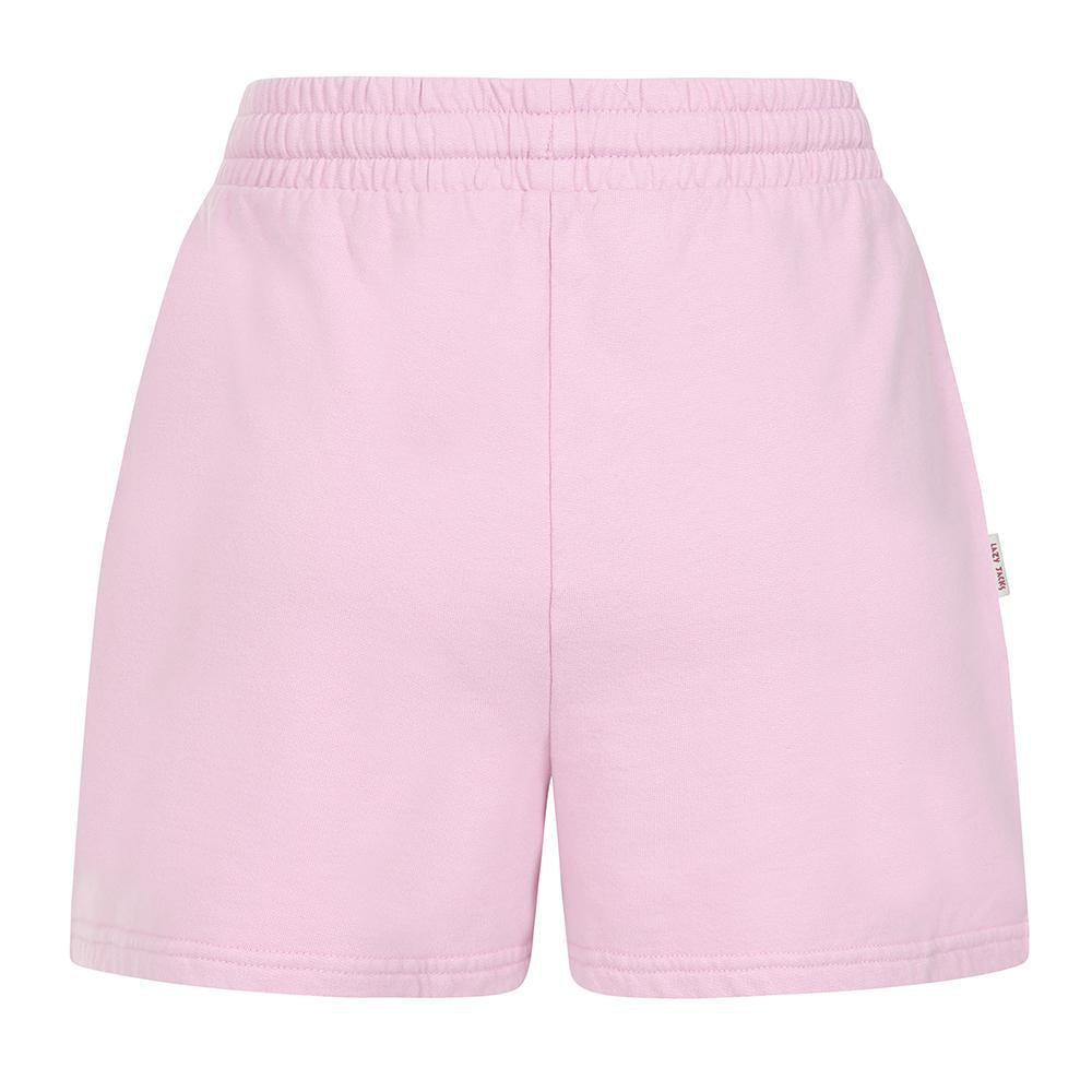 Pink - Pack Shot - Lazy Jacks Womens-Ladies Sweat Shorts