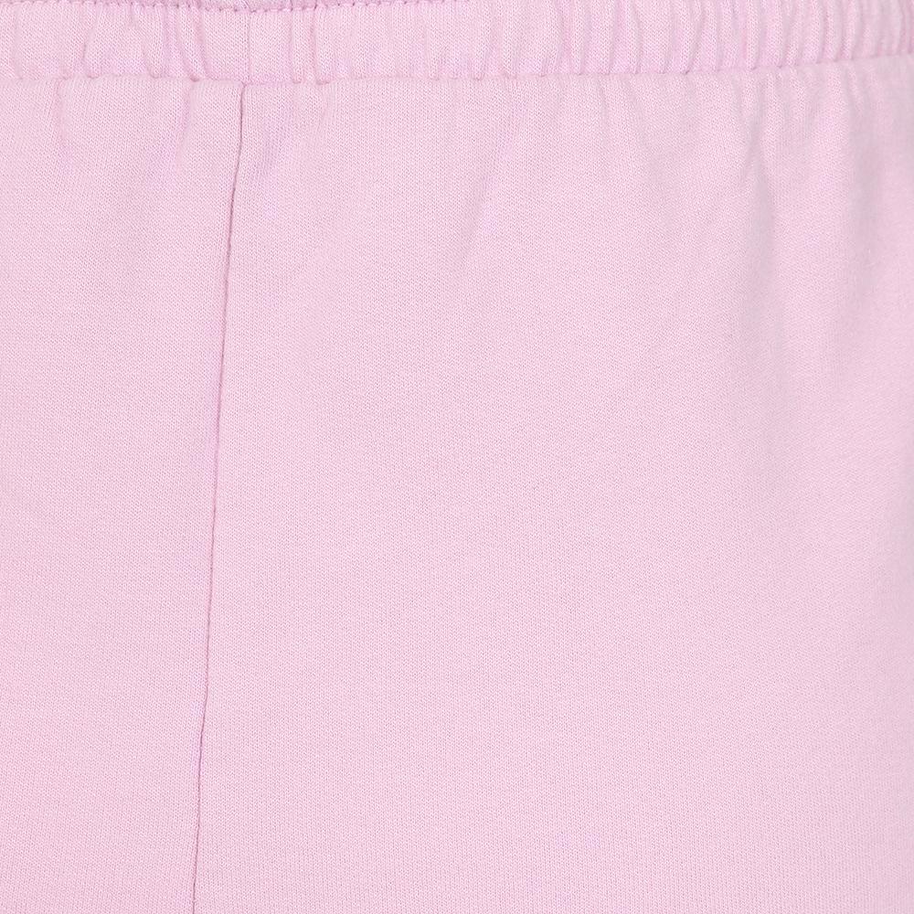 Pink - Close up - Lazy Jacks Womens-Ladies Sweat Shorts