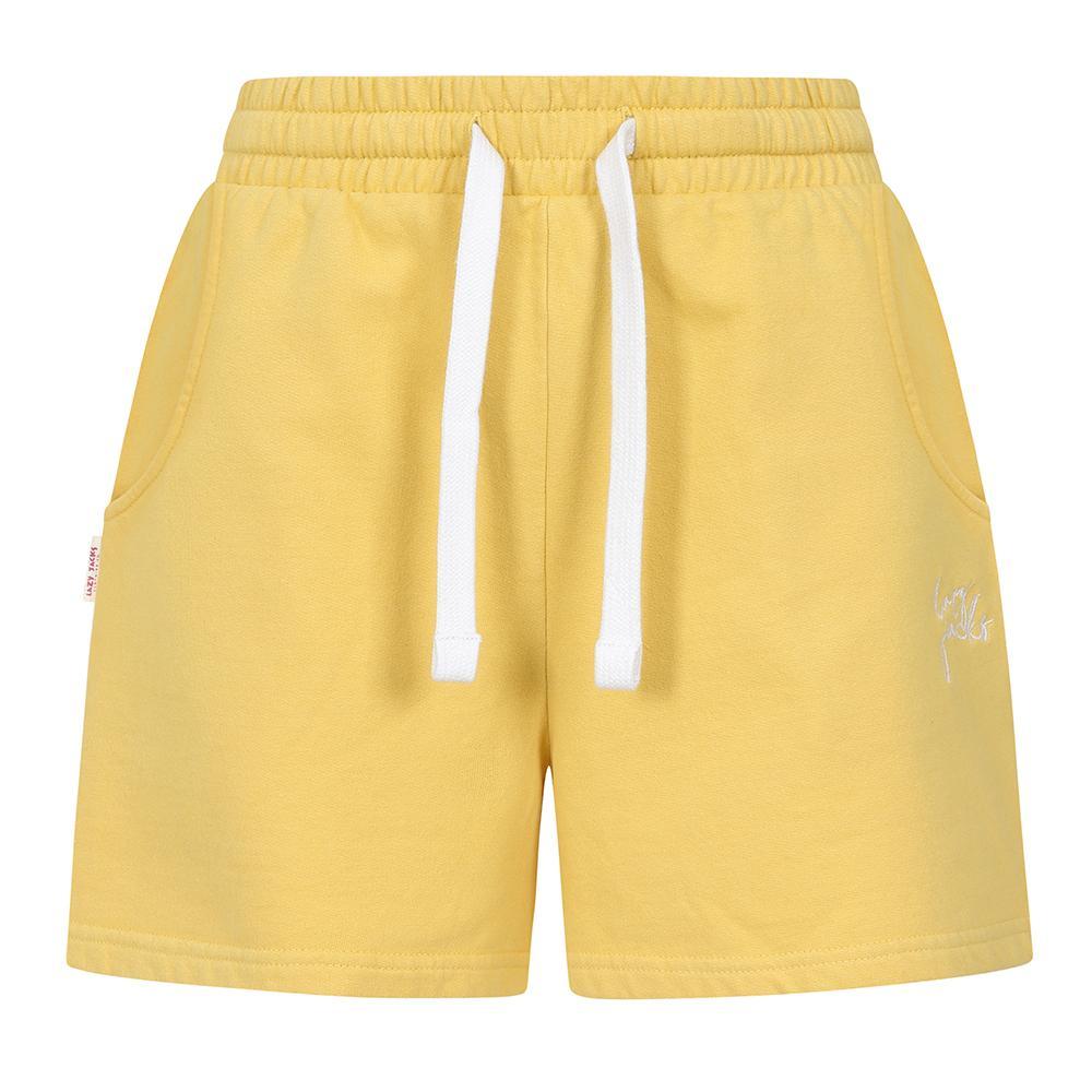 Lemon - Front - Lazy Jacks Womens-Ladies Sweat Shorts
