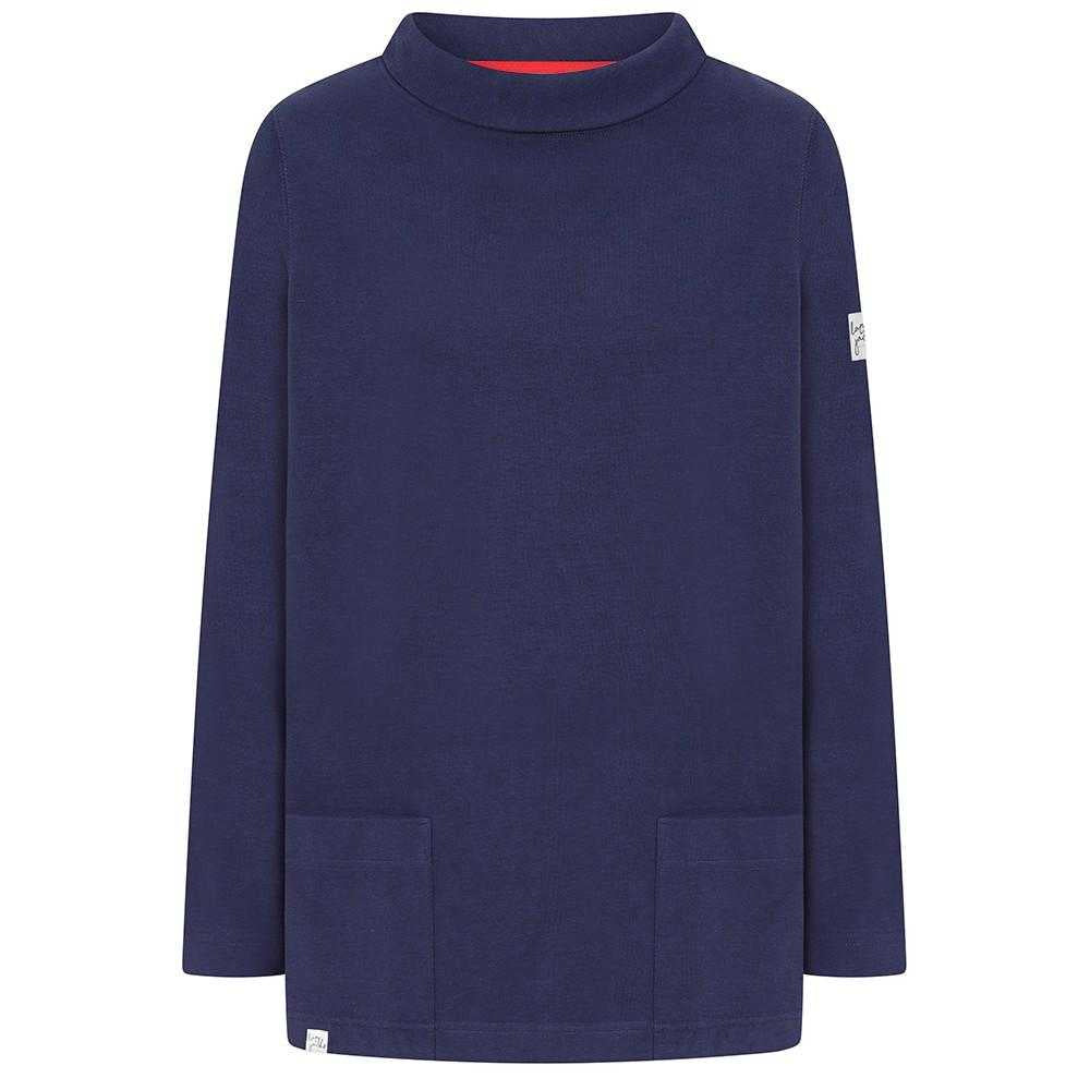 Twilight - Front - Lazy Jacks Womens-Ladies Plain Roll Neck Sweatshirt