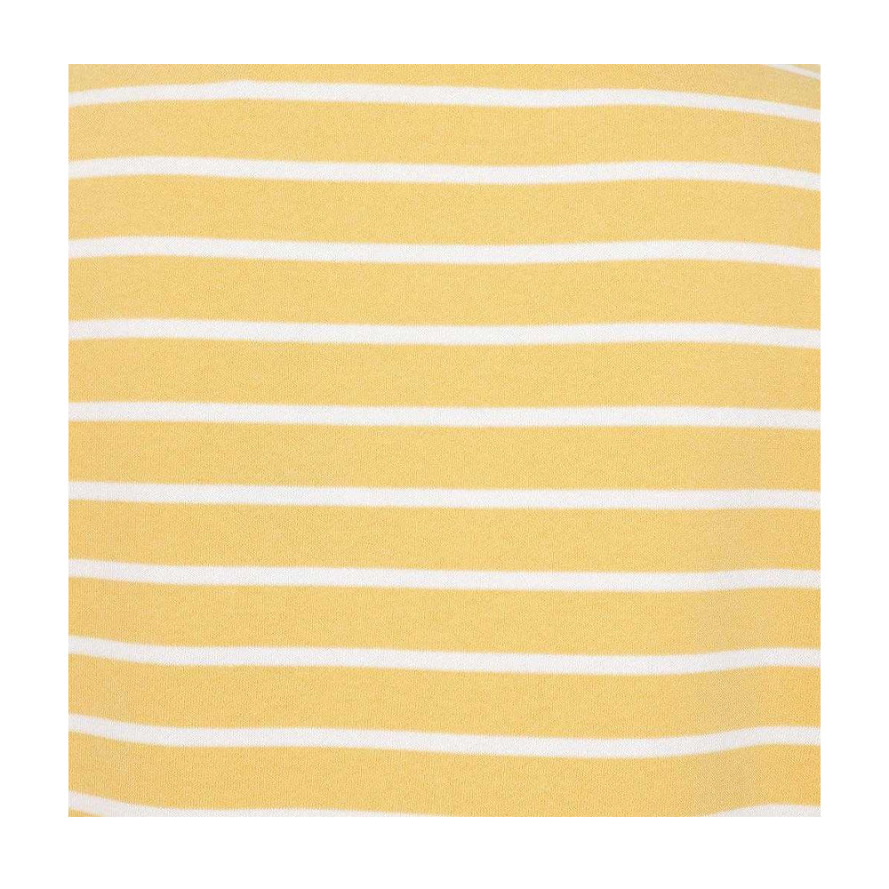 Lemon - Side - Lazy Jacks Womens-Ladies Striped Roll Neck Sweatshirt