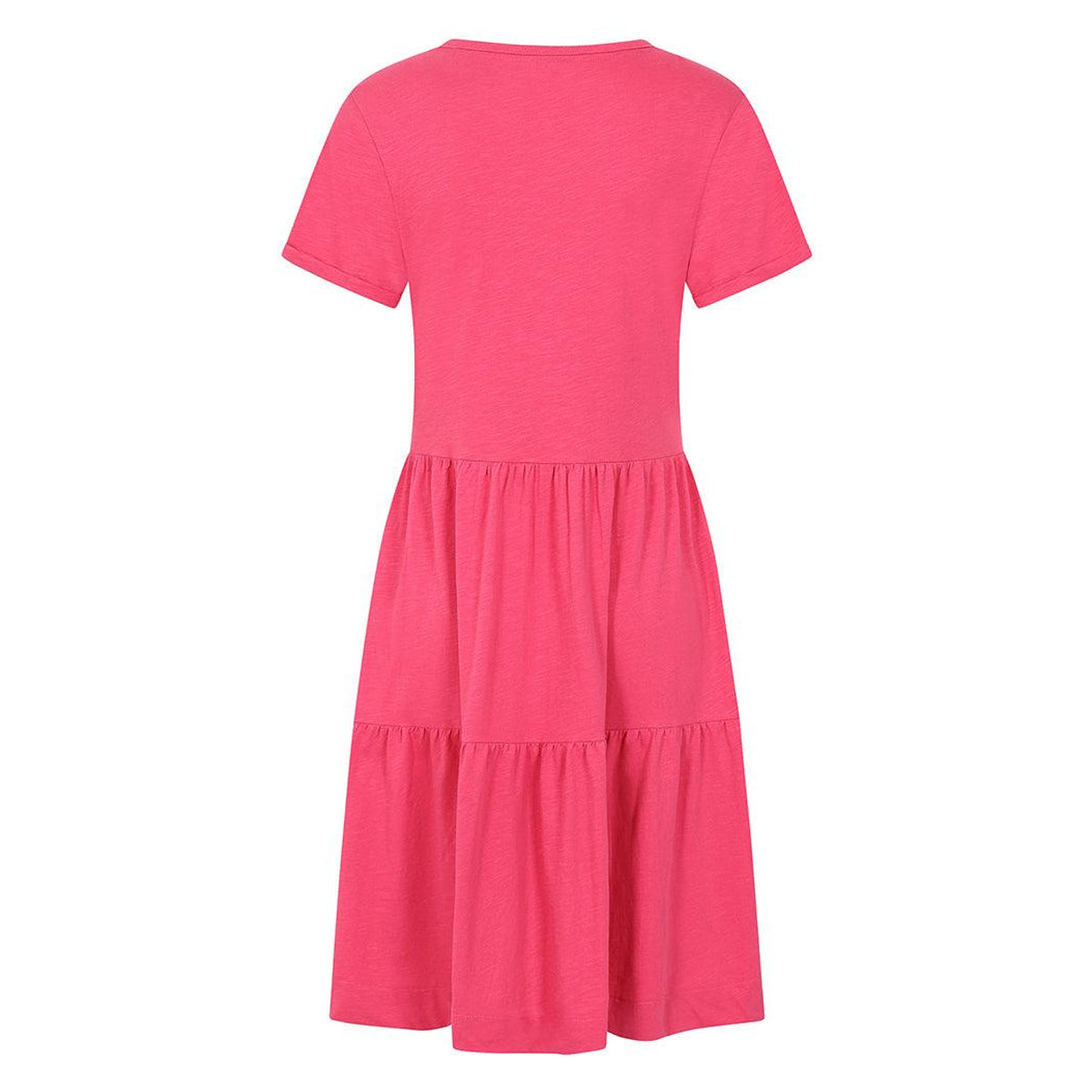 Cherry - Back - Lazy Jacks Womens-Ladies Tiered Dress