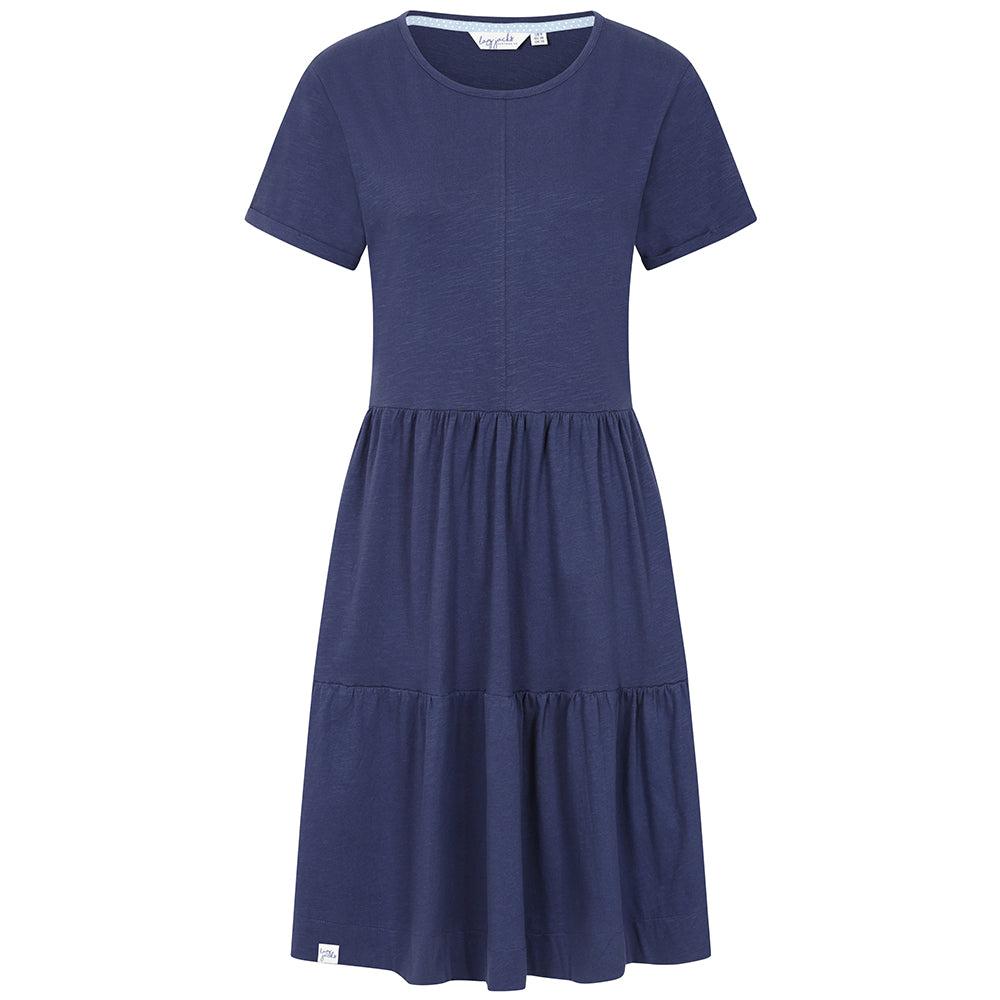 Twilight - Front - Lazy Jacks Womens-Ladies Tiered Dress