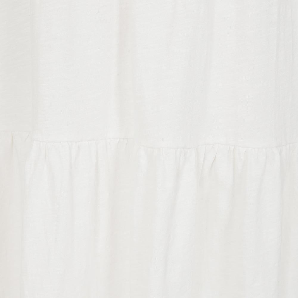 White - Side - Lazy Jacks Womens-Ladies Tiered Dress