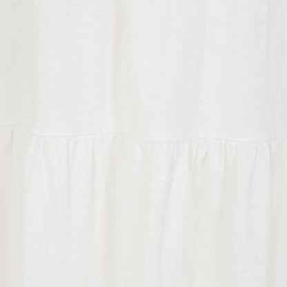 White - Side - Lazy Jacks Womens-Ladies Tiered Dress