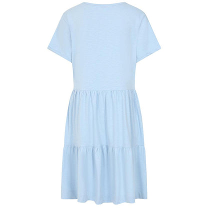 Sky - Back - Lazy Jacks Womens-Ladies Tiered Dress