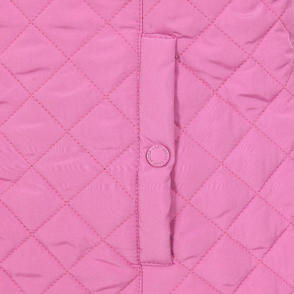 Raspberry - Lifestyle - Lazy Jacks Womens-Ladies Quilted Gilet