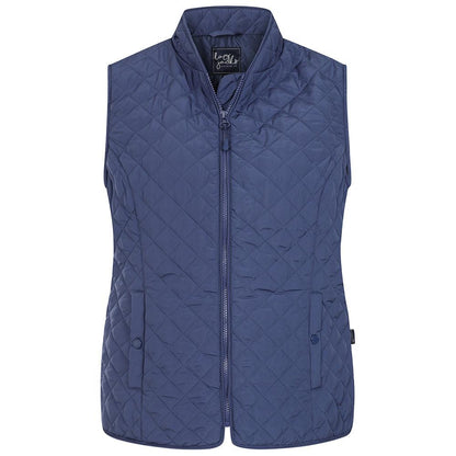 Twilight - Front - Lazy Jacks Womens-Ladies Quilted Gilet