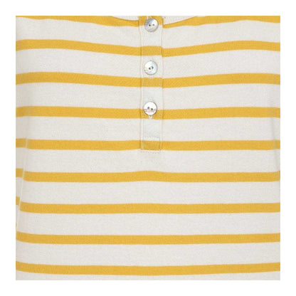 Maize - Back - Lazy Jacks Womens-Ladies Stripe Cotton Camisole