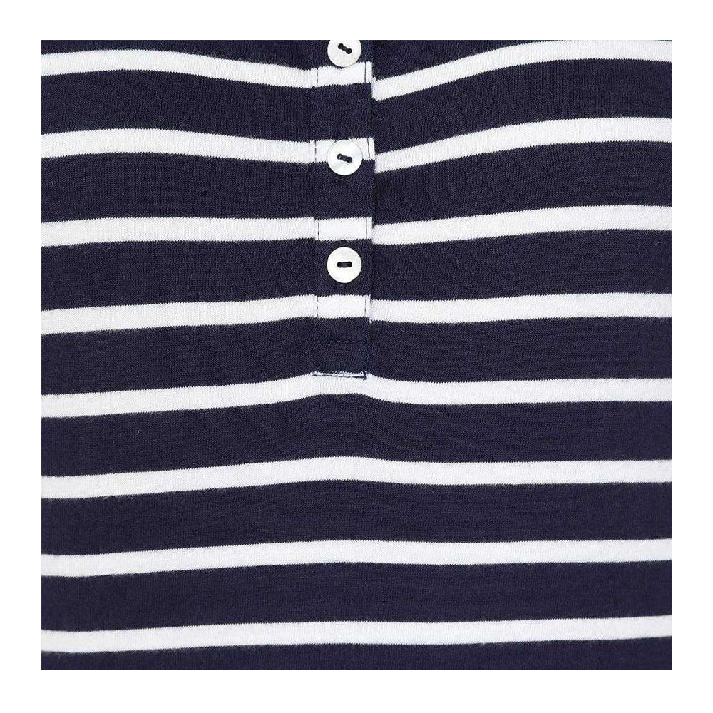 Marine - Side - Lazy Jacks Womens-Ladies Stripe Cotton Camisole
