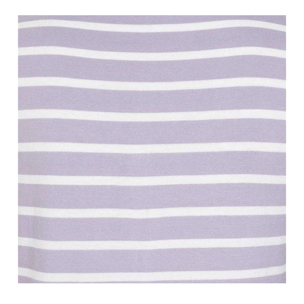 Lilac - Lifestyle - Lazy Jacks Womens-Ladies Stripe Cotton Camisole