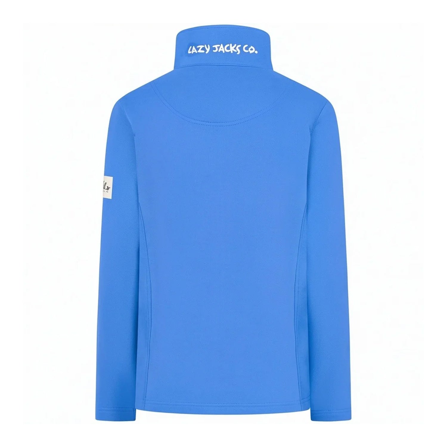 Blue - Back - Lazy Jacks Womens-Ladies Full Zip Jacket