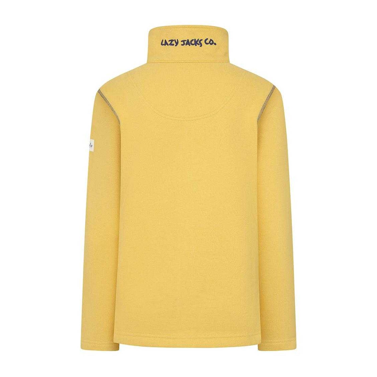 Lemon - Back - Lazy Jacks Womens-Ladies Full Zip Jacket