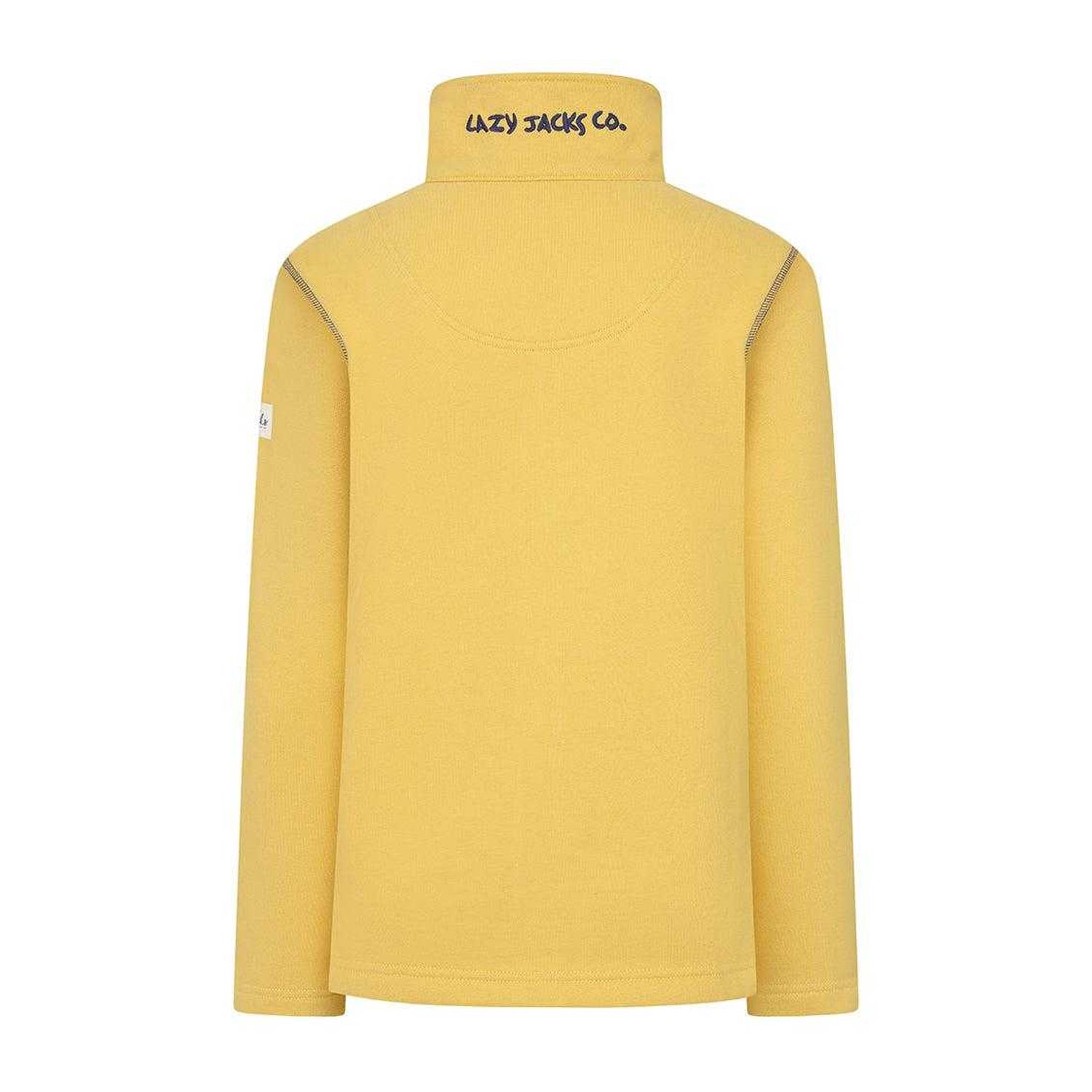 Lemon - Back - Lazy Jacks Womens-Ladies Full Zip Jacket