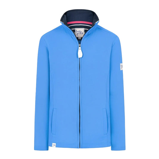 Blue - Front - Lazy Jacks Womens-Ladies Full Zip Jacket