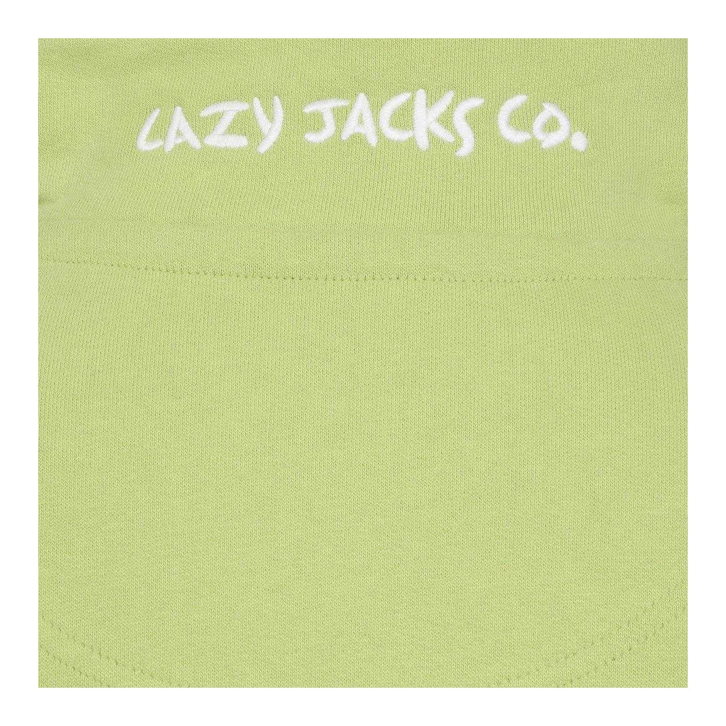 Lime - Side - Lazy Jacks Womens-Ladies Quarter Zip Sweatshirt