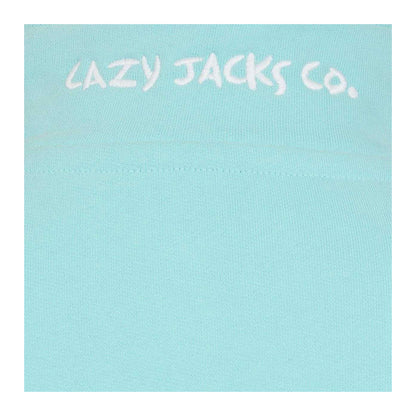Peppermint - Side - Lazy Jacks Womens-Ladies Quarter Zip Sweatshirt