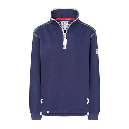 Twilight - Front - Lazy Jacks Womens-Ladies Quarter Zip Sweatshirt