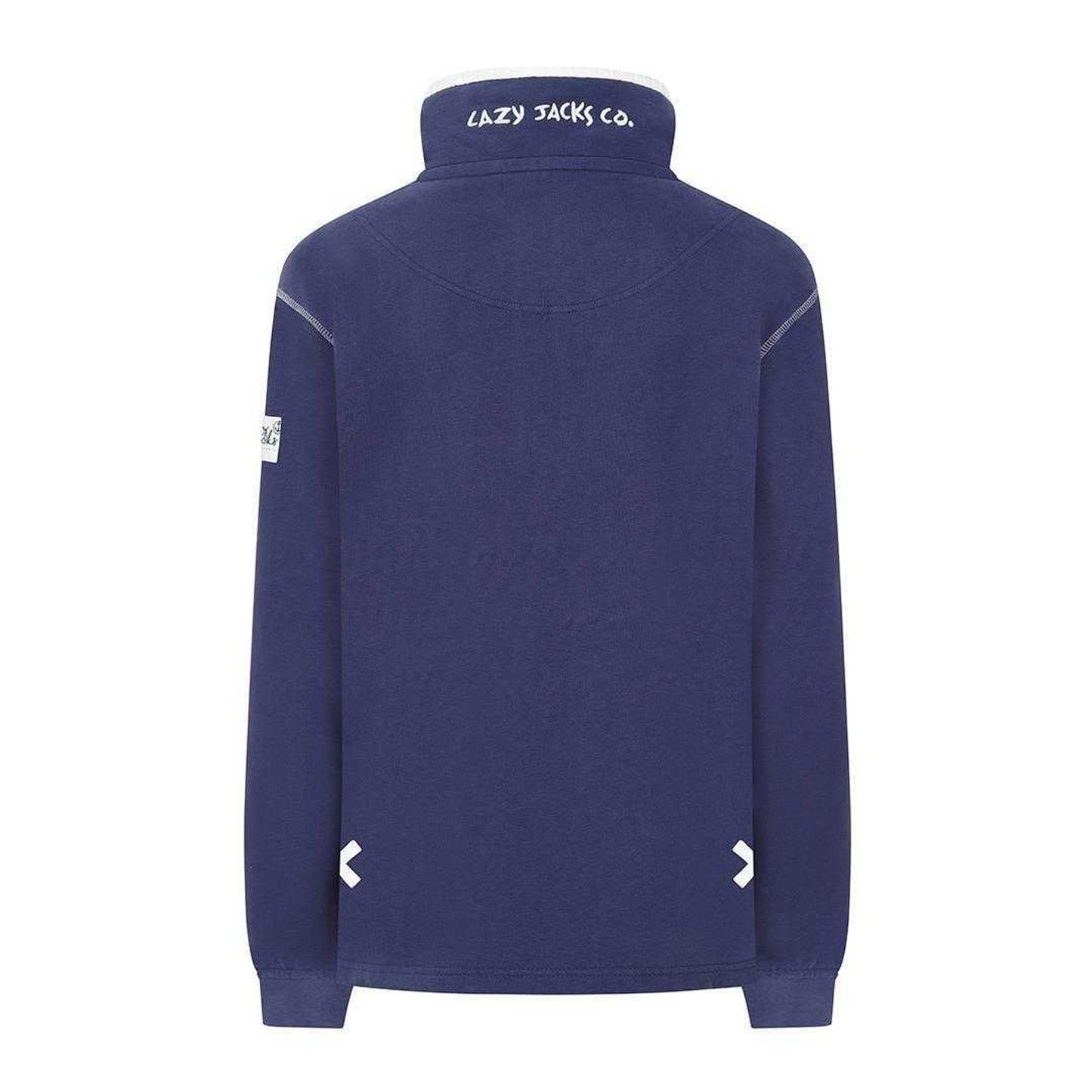 Twilight - Back - Lazy Jacks Womens-Ladies Quarter Zip Sweatshirt