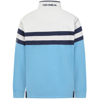 Ocean - Side - Lazy Jacks Mens Quarter Zip Sweatshirt